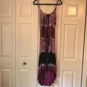 NWT Lola P. hi-low tie-dye sundress